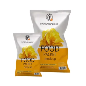 Plastic Custom Printing Plantain Chips Bags with Logo Food Packaging