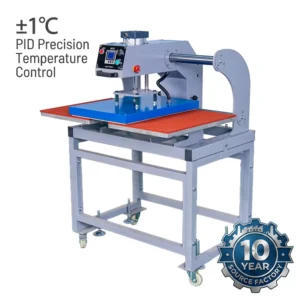 Pneumatic Double-Station 16 x 24 Inch T-Shirt Heat Press Machine, 40 x 60cm