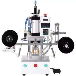 Pneumatic Hot Stamping Heat Transfer Embossing Press for Hats, Socks and Masks