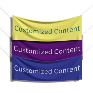 Polyester Banners for Outdoor Advertising and Events Wrinkle-Resistant Digital Printing Fade-Resistant