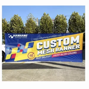 Polyester Mesh Banner for Advertising Events