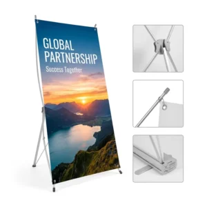 Portable Banner Stand Custom Printed Spider Banner for Exhibition Event Promotion