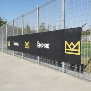 Portable Hanging Mesh Banner, Eco-Friendly Lightweight Waterproof Reusable Printed Banner