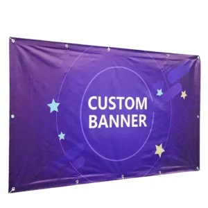 Portable Lightweight Aluminum Frame Roll-Up Advertising Banner for Trade Shows, Exhibitions, Conferences, and Events