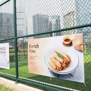 Portable Waterproof Durable Vinyl Banner Custom Digital Outdoor Display