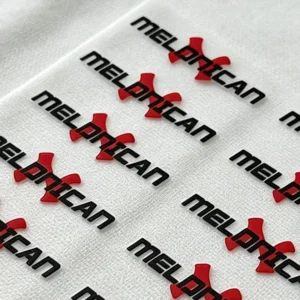 Premium 3D Silicon Sticker Heat Transfer Labels for T-Shirts, Hoodies, Sportswear, Athletic Jerseys, and Bags