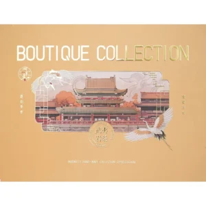 Premium Custom 3D UV Embossed Flyers with Gold Foil Floral & Fauna Starlight Film Poster on Cardboard