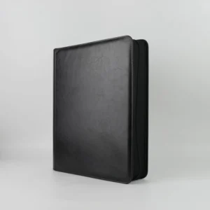 Premium PU Leather Zipper Card Album 252 Side-Loading Slots for Yugioh Trading Card Collection Secure Storage