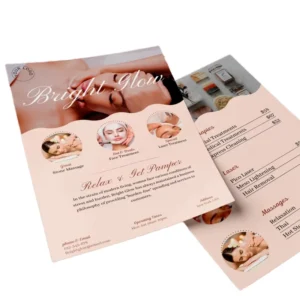 Print Full Color Coated Paper Poster Brochures for Business