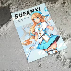 Print Lenticular Coated Anime Cartoon Logo Paper Poster
