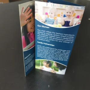 Printable Pamphlet Trifold Brochure Folded Leaflet Flyer