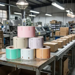 Printable Removable Direct Thermal Paper Roll Labels