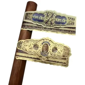 Printed Embossed Adhesive Foil Cigar Labels and Cigar Bands