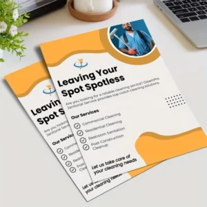 Printed Hardcover Softcover Poster Offset Printing on Paper Cardboard for Flyers Brochure