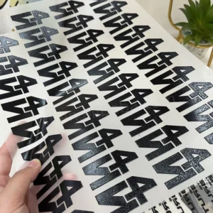 Printed Heat Transfer Garment Washing Labels for Clothing