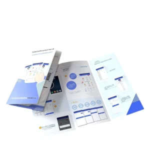 Printed Manuals, Instruction Booklets, Brochures, Single-Page Flyers, Folded Leaflets, Saddle-Stitched and Perfect-Bound Paper