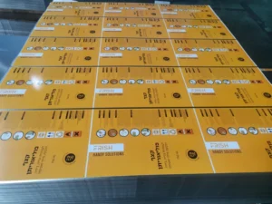 Printed Metal Sheets with Custom Logo Printing