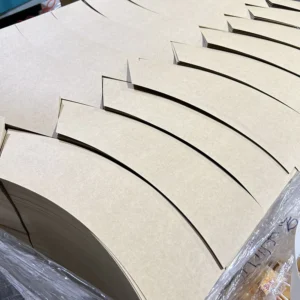 Printed PE-Coated Disposable Kraft Paper Cup Blanks
