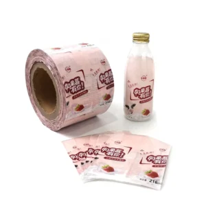 Printed PVC Shrink Film Sleeve Labels for Plastic and Glass Juice Bottles