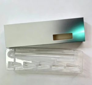 Printed Prefilled Syringe Pen Storage Case Peptide Pen Box Packaging with Blister Tray