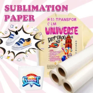 Printed White Sublimation Transfer Paper for Clothing Fast Drying High Transfer Rate