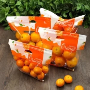 Printed Zipper Plastic Fruit Packaging Bags for Food Packaging