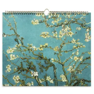 Printing Calendar Wall Planner Large 12.6×14.96 Inch Paper Capacitor Material Sublimation Printing Promotional Photo Frame