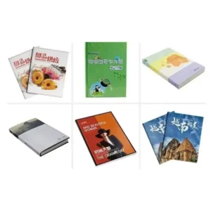 Printing Factory CMYK Four-Color Offset Printed Coated Paper Book Album with Saddle Stitching and Wire or Glue Binding