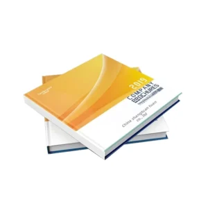 Printing Factory Corporate Brochures Educational Materials Offset Printed Hardcover Perfect Binding Paper