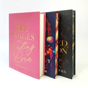 Printing Factory Custom Hardcover Novel Book Printing Services with Painted Sprayed Edge