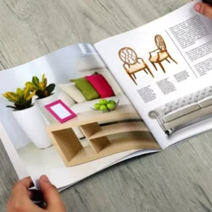 Printing and Binding Brochures Booklet Catalog Flyers