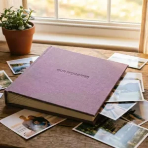 Printing and Packaging Service Custom Premium Thick Paper Photo Album Scrapbook for Wedding Memory Book