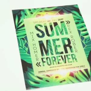 Product Launch Adhesive Posters Custom Printing Large Format Vinyl Window Graphics for Events