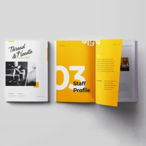 Professional Color Print Custom Flyer Booklet Book Product Brochure Company Catalogue Photo Magazine Printing Service