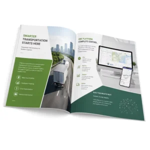 Professional Custom Booklet and Catalog Printing on Paper Folded Leaflet Binding with Custom Logo