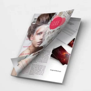 Professional Factory Design Custom A4 Advertisement Custom Paper Magazine Book Printing Service