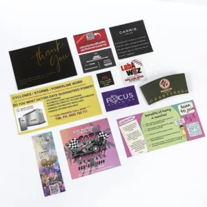 Promotion Personalize Waterproof Double Sided Furniture Promotion Cards Print Postcard Flyers