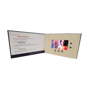 Promotional Advertising Digital Catalogue Lcd Video Screen Foto Panel Marketing Video Brochure Business Magazine Video Book