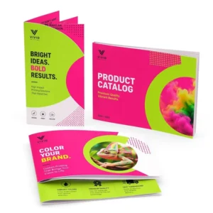 Promotional Brochure Custom Printed Catalogs Brochures Magazines A4 A5 A6 Folded Pamphlets Perfect Binding Service
