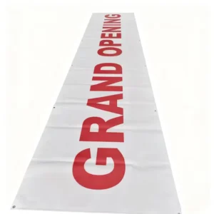 Promotional Portable Foldable Waterproof Vinyl Fabric Custom Printed Hanging Wall Banner for Advertising Events