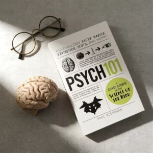 Psych 101 by Paul Kleinman Introductory Psychology Fundamentals Mental Science Crash Course Book