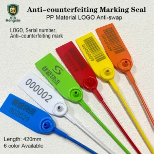 Pull-Tight Security Logistics Truck Container Plastic Seal 420mm x 280mm