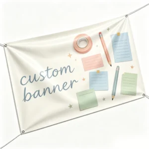 Puncture Resistant Custom PVC Vinyl Banner for Water Park Splash Zone
