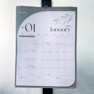 Purpley Business Weekly & Monthly Planner Wall Calendar Digital Printing Embossing Advent Table Calendar