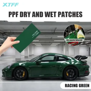 Racing Green TPU Dry PPF Car Wrapping Film, Self-Healing, Anti-UV