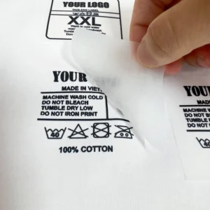 Ready to Press DTF Heat Transfer Stickers for Garment T Shirt Labels Custom Design Iron on Patches Durable Garment Accessories