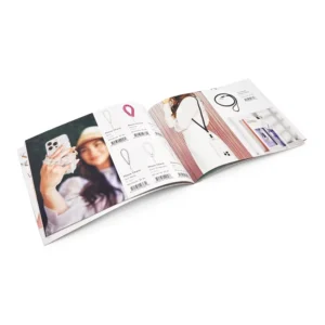 Recyclable Art Paper Customizable User Manual Instruction Booklet Card Company Catalog Brochure Packaging for Small Business
