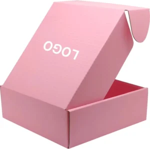 Recyclable Eco Friendly Colored Corrugated Cardboard Box Cosmetics Gift Service Transport Box Customizable With Your Own Logo