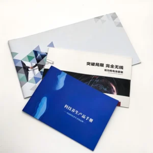 Recyclable Horizontal Product Instruction Manual and Corporate Catalog Printing on Paper and Paperboard