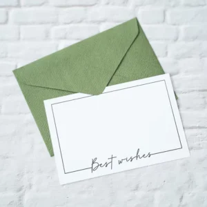 Recyclable Kraft Paper Envelope White C5 C6 Size Wedding Invitation Greeting Card Gift Wrapping Mailing Envelope for Business